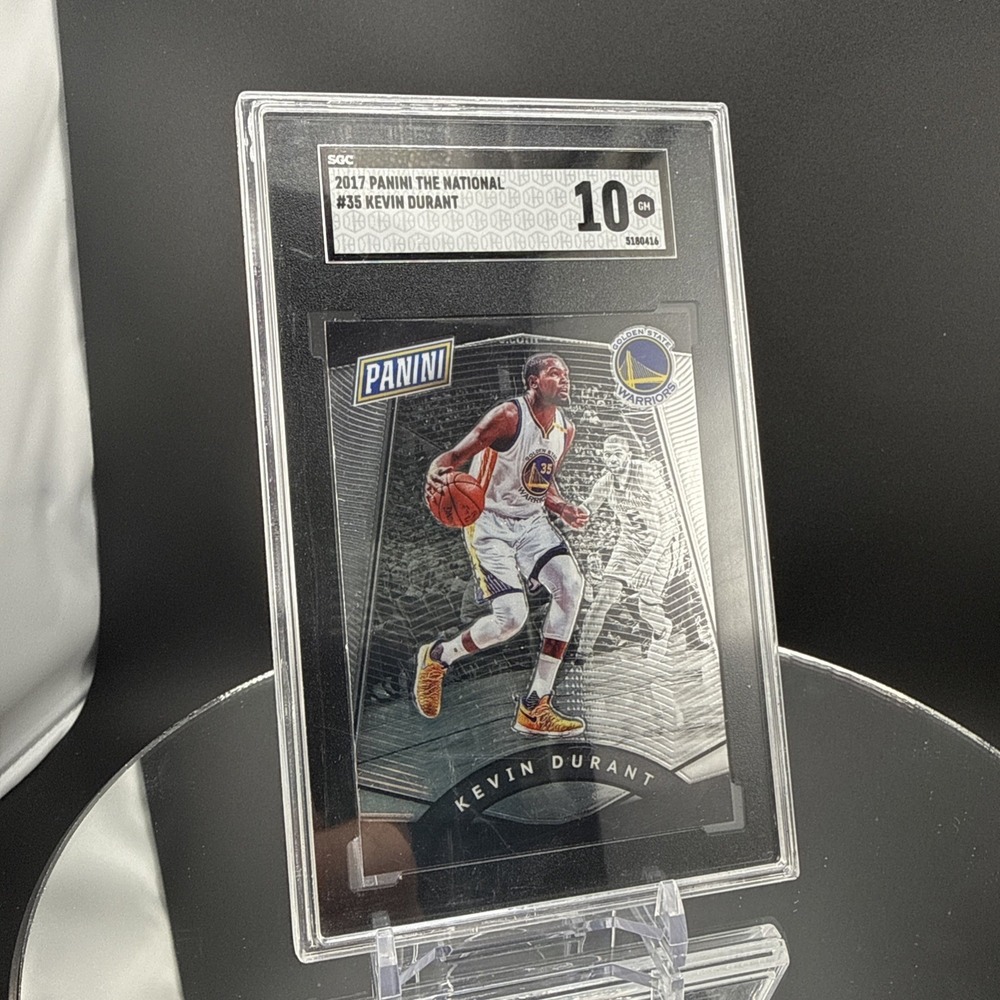 2017 Panini The National Convention‎ VIP Prizm Kevin Durant #35 SGC 10
